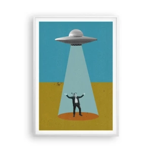 Poszter fekete keretben - Közeli találkozás - 70x100 cm