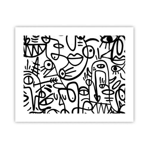 Poszter - Arcok és délibábok - 50x40 cm