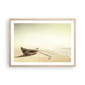 Poszter világos tölgy keretben - A déli tengerek megemlékezése - 70x50 cm