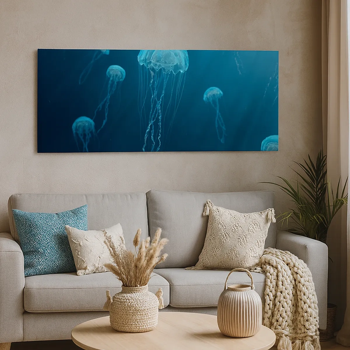 Vászonkép - Óceáni tánc - 30x30 cm