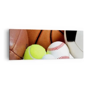 Vászonkép - A futball összeköt minket! - 140x50 cm