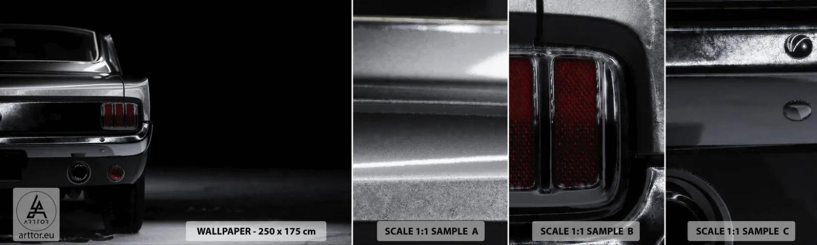 Fotótapéta Minta Standard Eco - Klasszikus báj - Autó, Retro, Autó - 100x30 cm