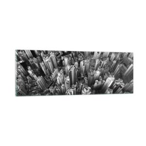 Üveg kép - Továbbra is feljebb és feljebb - 90x30 cm