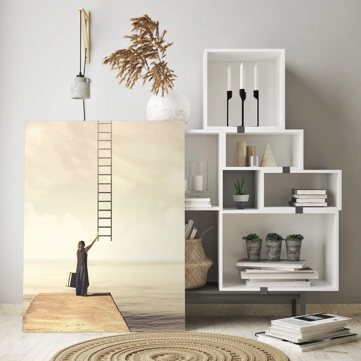 Üveg kép - Varázslatos utazás - 50x70 cm