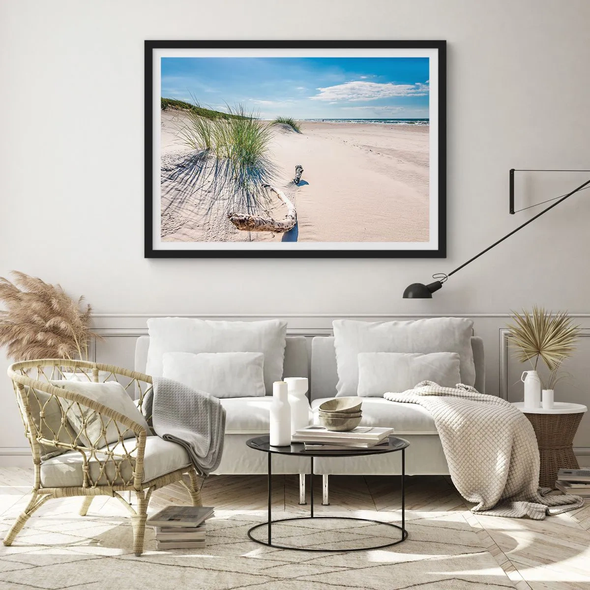 Poszter fehér keretben - A leggyönyörűbb? A Balti - 100x70 cm