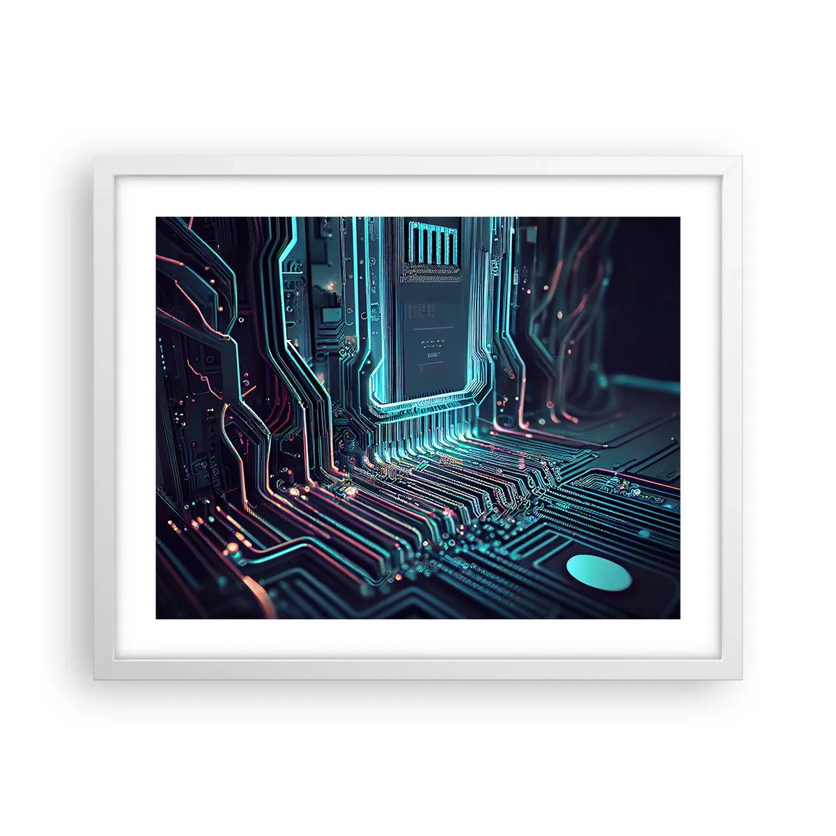 Poszter fekete keretben - Úgy gondolom... - 50x40 cm