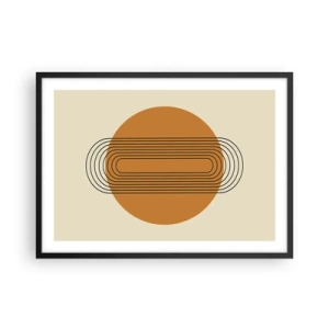 Poszter fehér keretben - Tökéletes terv - 70x50 cm