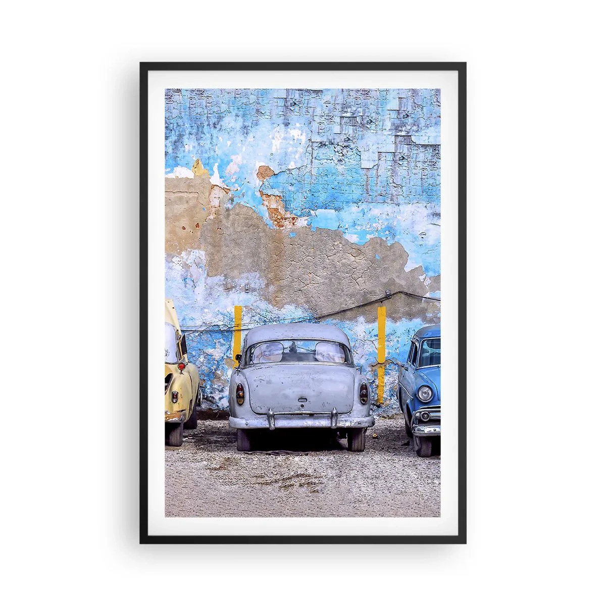 Poszter fehér keretben - Veteránok találkozása - 61x91 cm