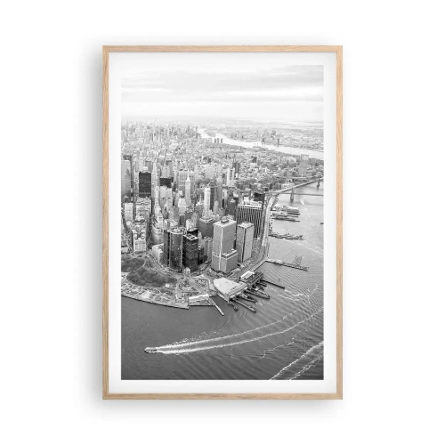 Poszter világos tölgy keretben - Hogy ne szeretném? - 61x91 cm