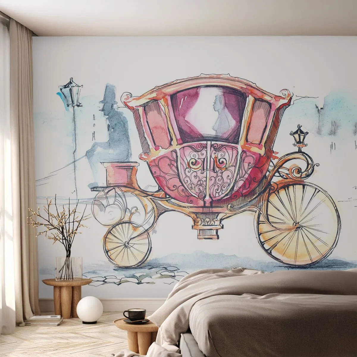 Fotótapéta Premium Canvas - Esküvőre vagy bálba? - Gyerekeknek, Szállítás, Utazás - 150x105 cm