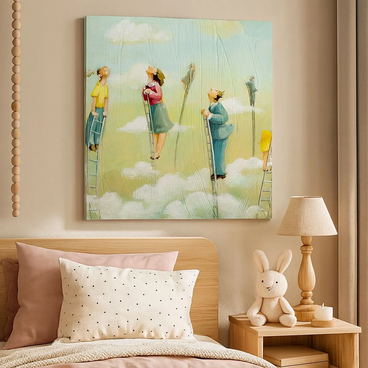 Vászonkép - Az álmod mögött - 30x30 cm