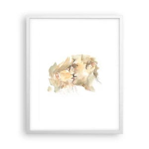 Poszter fekete keretben - Meglelt másik fél? - 40x50 cm