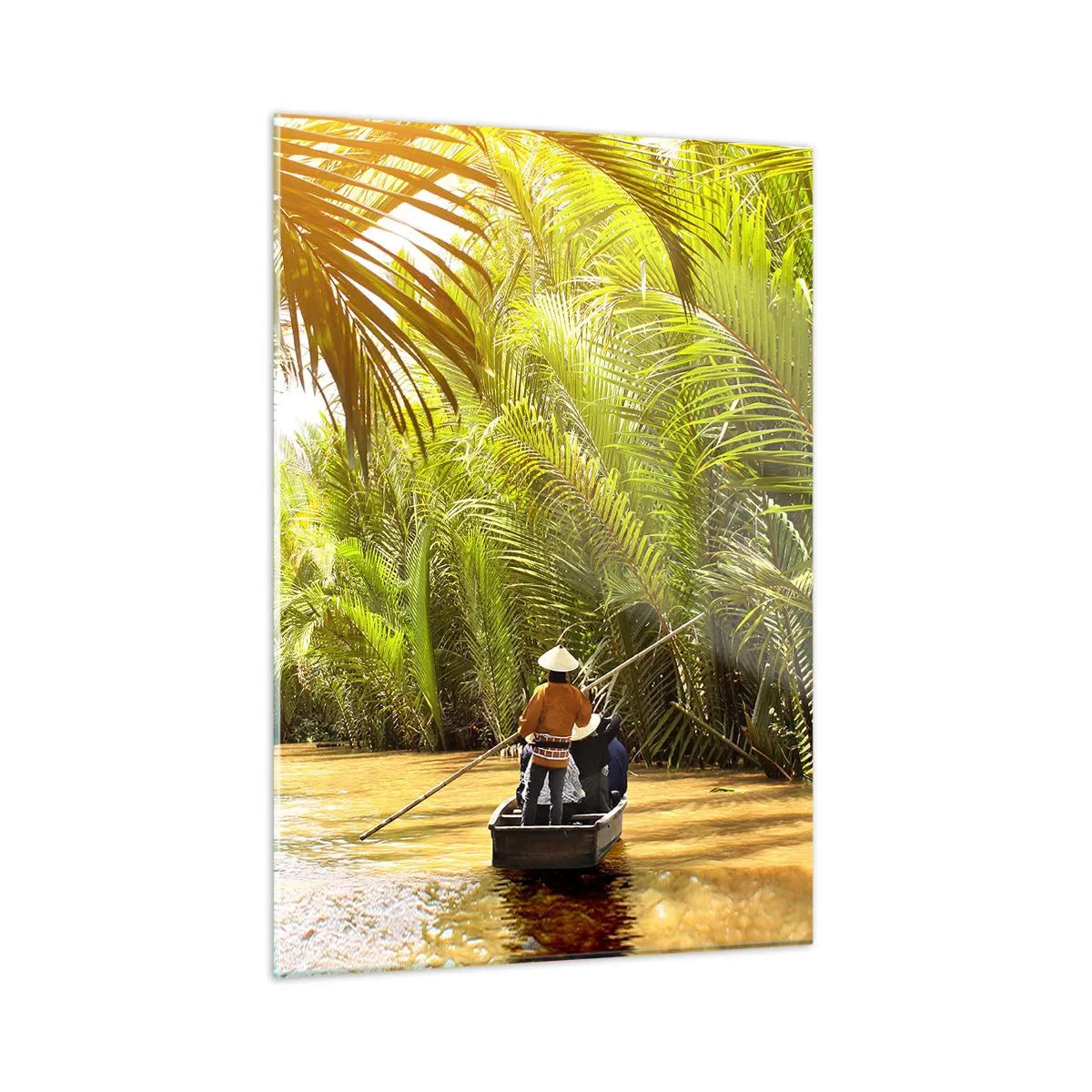 Üveg kép - A pálma kanyonban - 50x70 cm