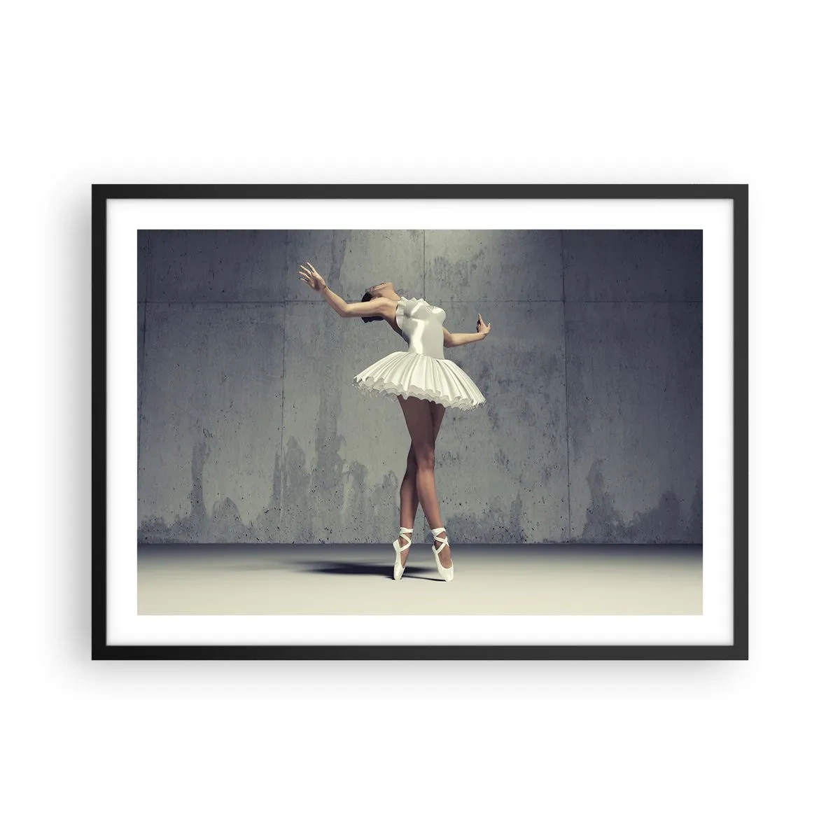 Poszter fehér keretben - Könnyű, mint a madár - 70x50 cm