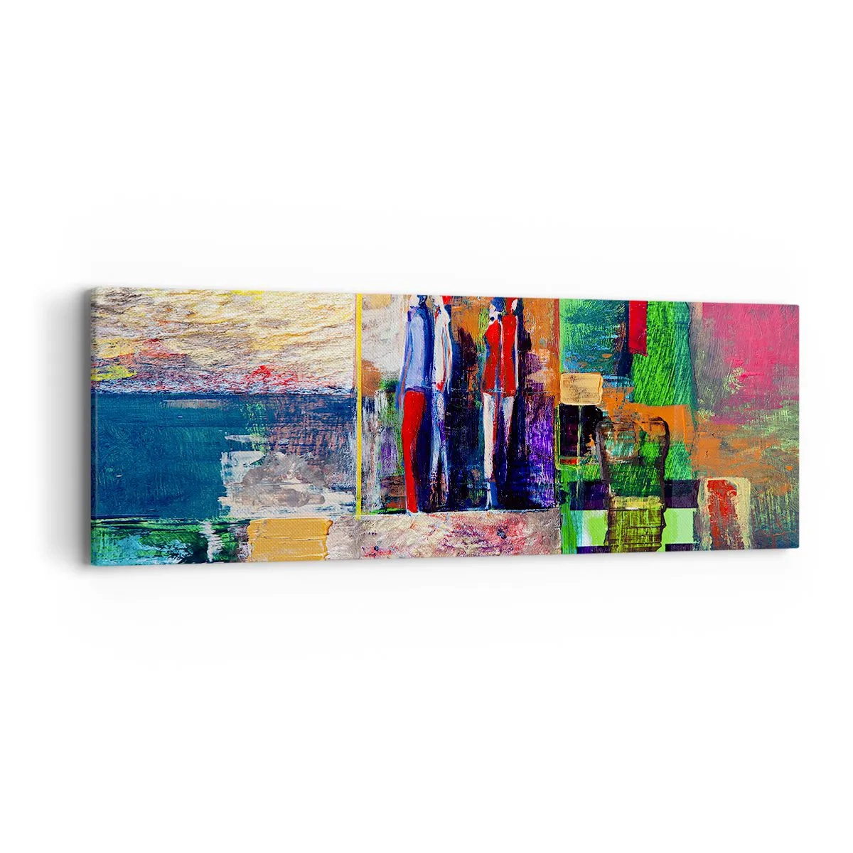 Vászonkép - Kapcsolatok és érzelmek - 90x30 cm