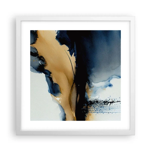 Poszter fekete keretben - A fátyol mögött - 40x40 cm