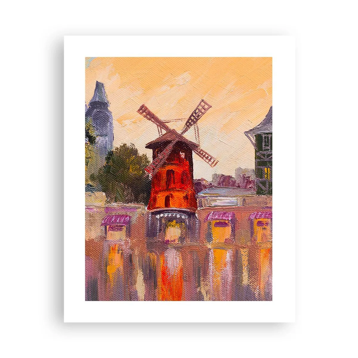 Poszter - Párizsi ikonok - Moulin Rouge - 40x50 cm