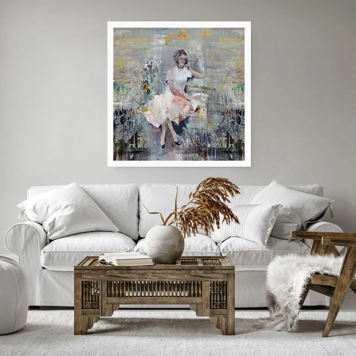 Poszter - Klasszikus és modern - 50x50 cm