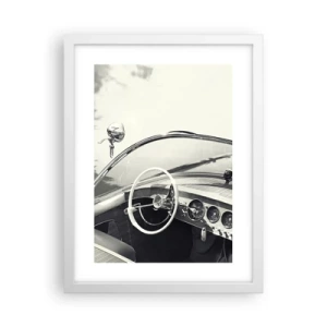 Poszter fekete keretben - Időjárás a gazdagoknak - 30x40 cm