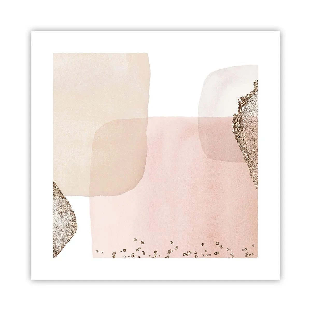 Poszter - Egy pillantás a színeken keresztül - 40x40 cm