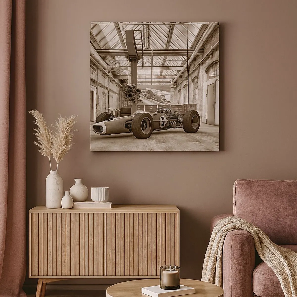 Vászonkép - A győztes pihenője - 30x30 cm