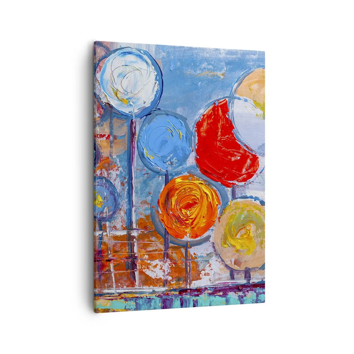 Vászonkép - Csodák a boton - 50x70 cm