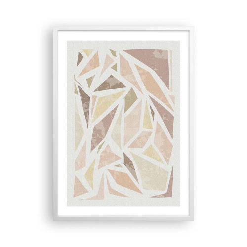 Poszter fekete keretben - Üvegfestmény kompozíció - 50x70 cm