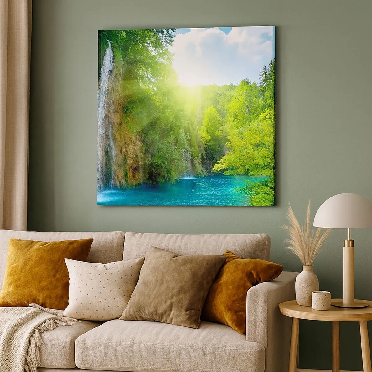 Vászonkép - Ez kell legyen a Paradicsom - 30x30 cm