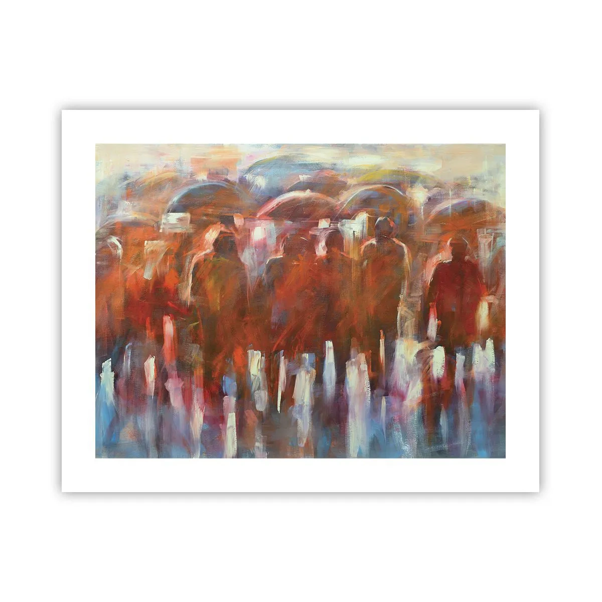 Poszter - Egyenlőek esőben és ködben - 50x40 cm