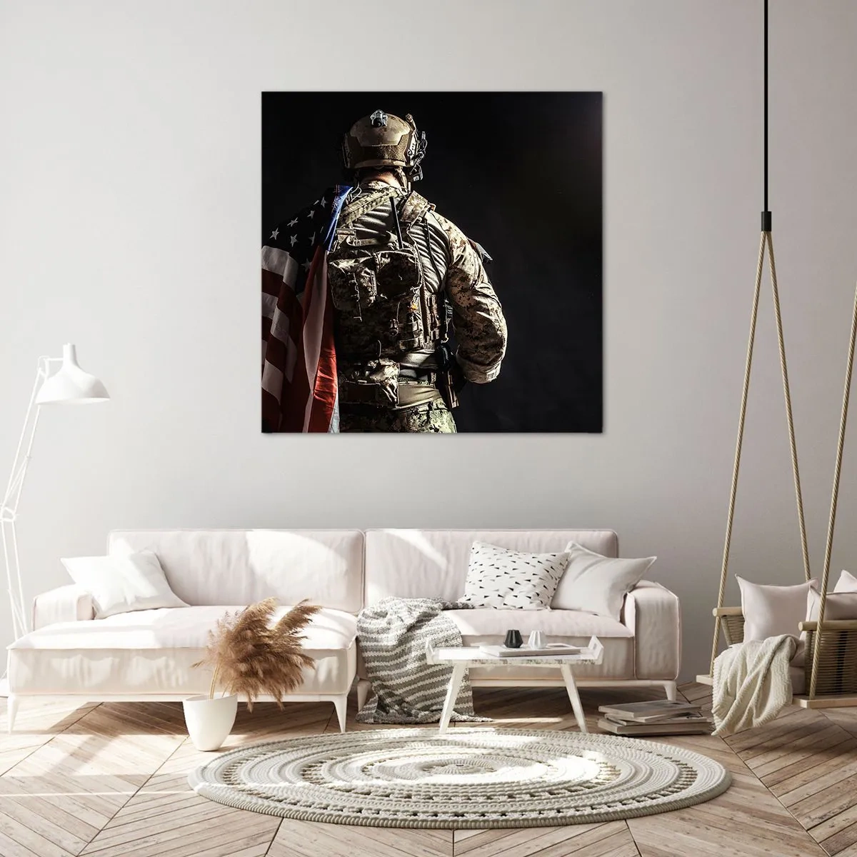 Vászonkép - Pont ezért - 70x70 cm