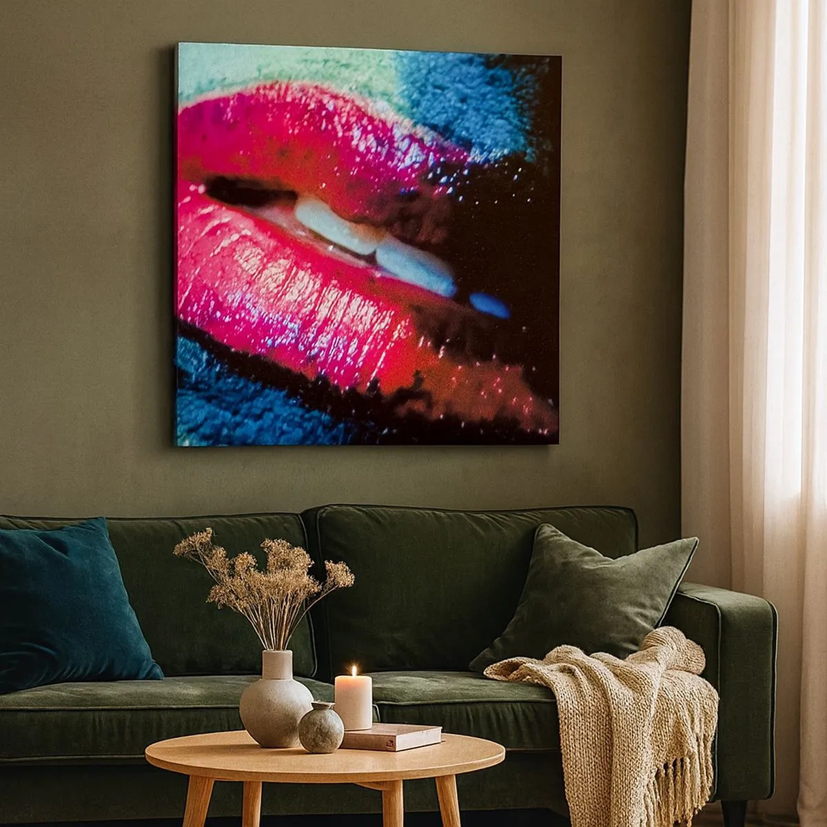 Vászonkép - Érzéki és zavaró - 30x30 cm