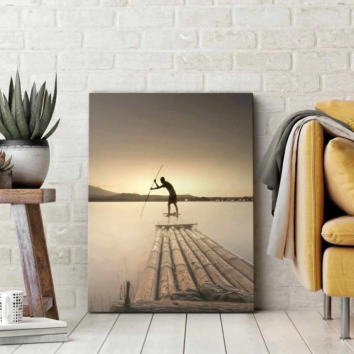 Vászonkép - Pihenés előtt - 80x120 cm