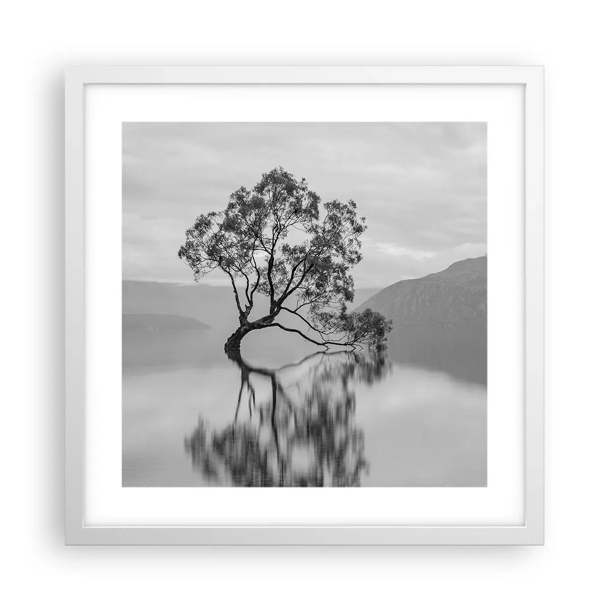 Poszter fekete keretben - Van egy ilyen ország - 40x40 cm