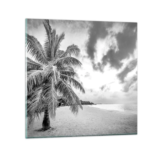 Üveg kép - Amikor a magányra vágysz... - 50x50 cm