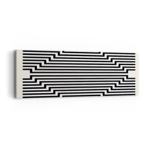 Vászonkép - Geometrikus illúzió - 90x30 cm