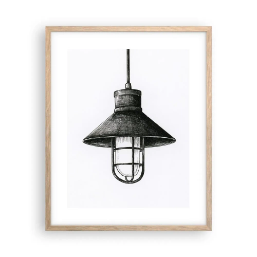 Poszter világos tölgy keretben - Mint évekkel ezelőtt... - 40x50 cm