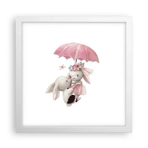 Poszter fekete keretben - Ez a szerelem - 30x30 cm