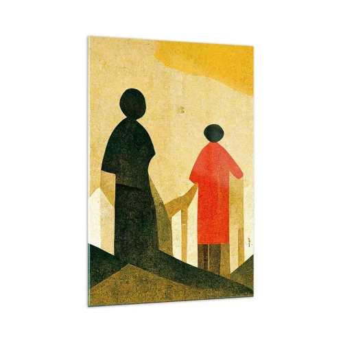 Üveg kép - Még messze van - 70x100 cm