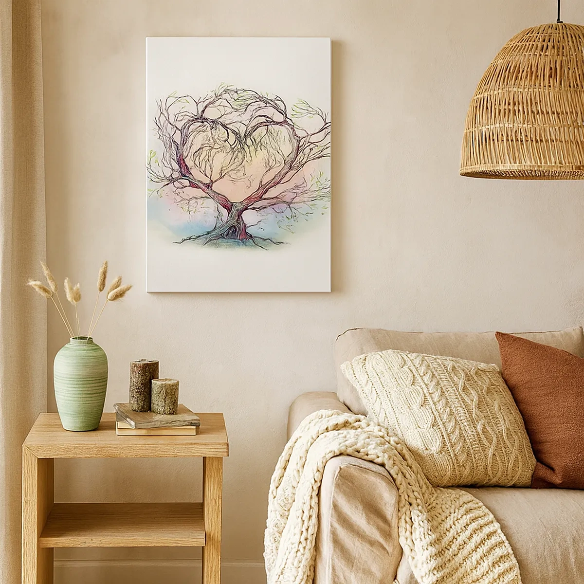 Vászonkép - Együtt a viharok ellen - 50x70 cm