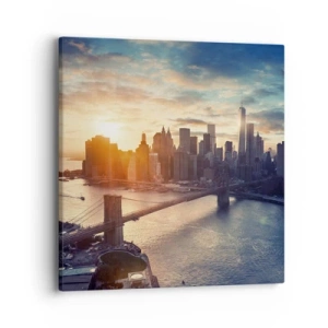 Vászonkép - Nyugati kultúra emlékműve - 40x40 cm