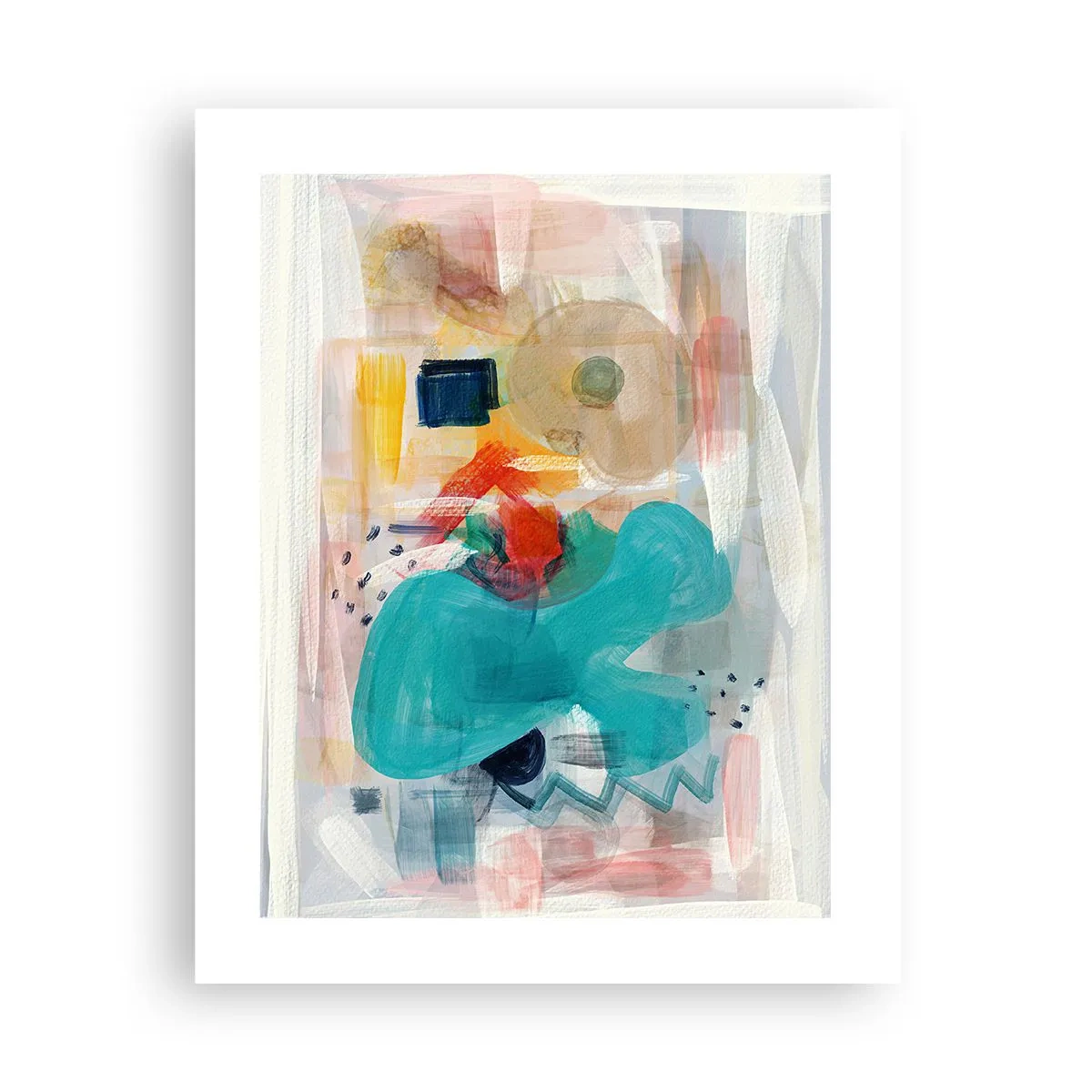 Poszter - Színes játék - 40x50 cm