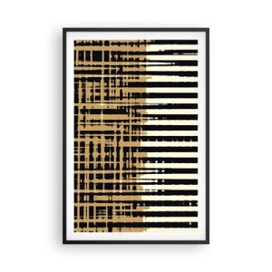Poszter fehér keretben - Építészeti absztrakció - 61x91 cm