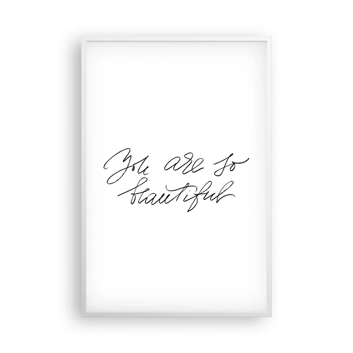 Poszter fekete keretben - Tényleg, hidd el... - 61x91 cm