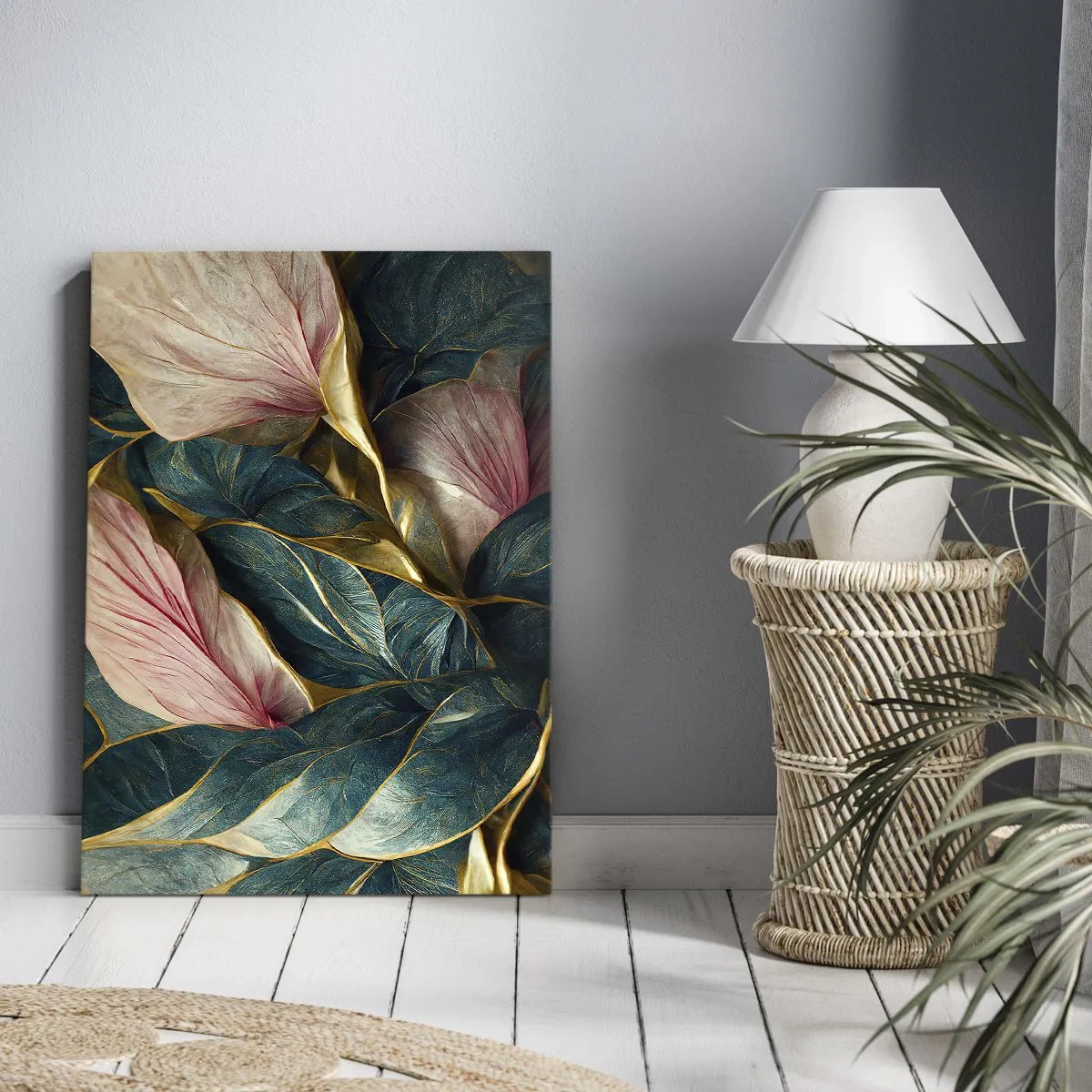 Vászonkép - Természetes elegancia és stílus - 55x100 cm