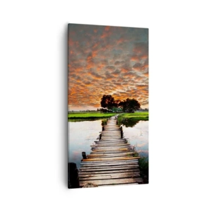 Vászonkép - Nyújtsd ki a karjaidat - lélegezz  - 55x100 cm