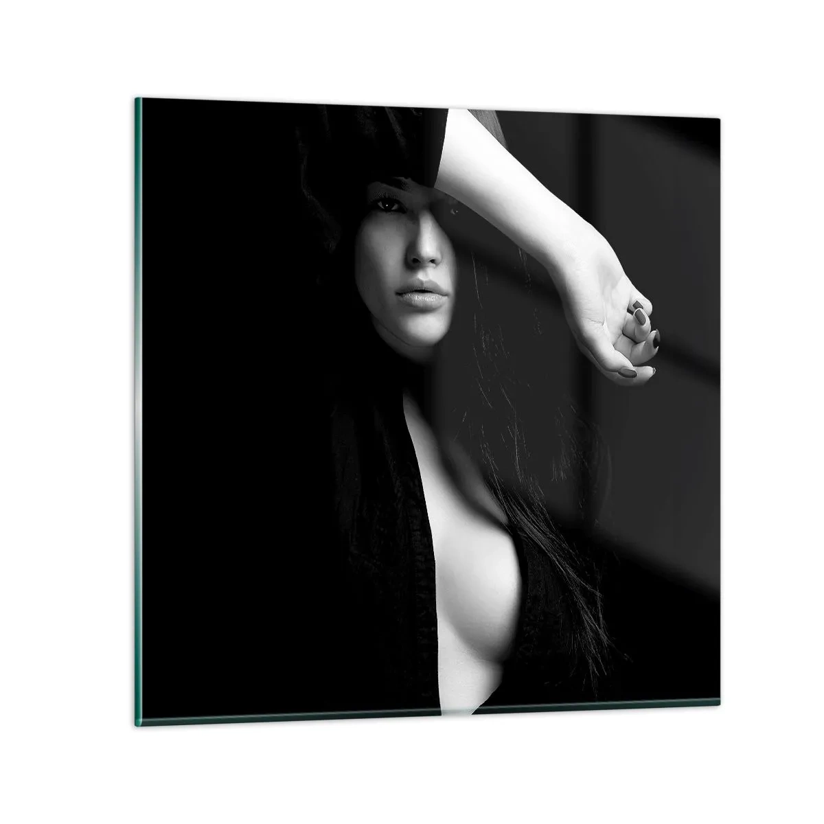 Üveg kép - A csábítás iskolája - 40x40 cm