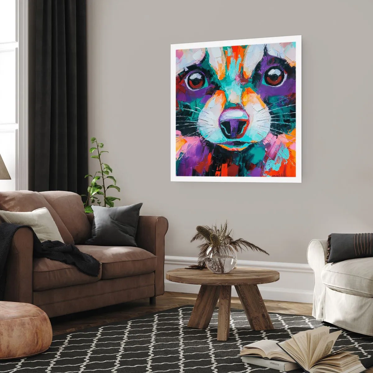 Poszter - Csak jó érzelmek - 40x40 cm