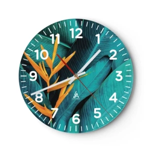 Falióra, Óra - Éden virága - 40x40 cm