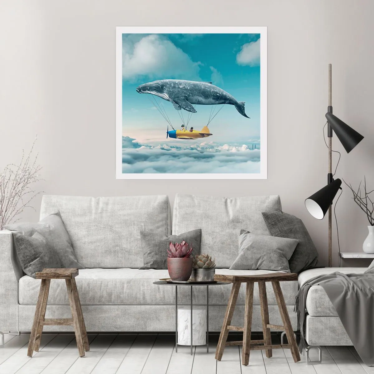 Poszter - Miért is ne? - 60x60 cm