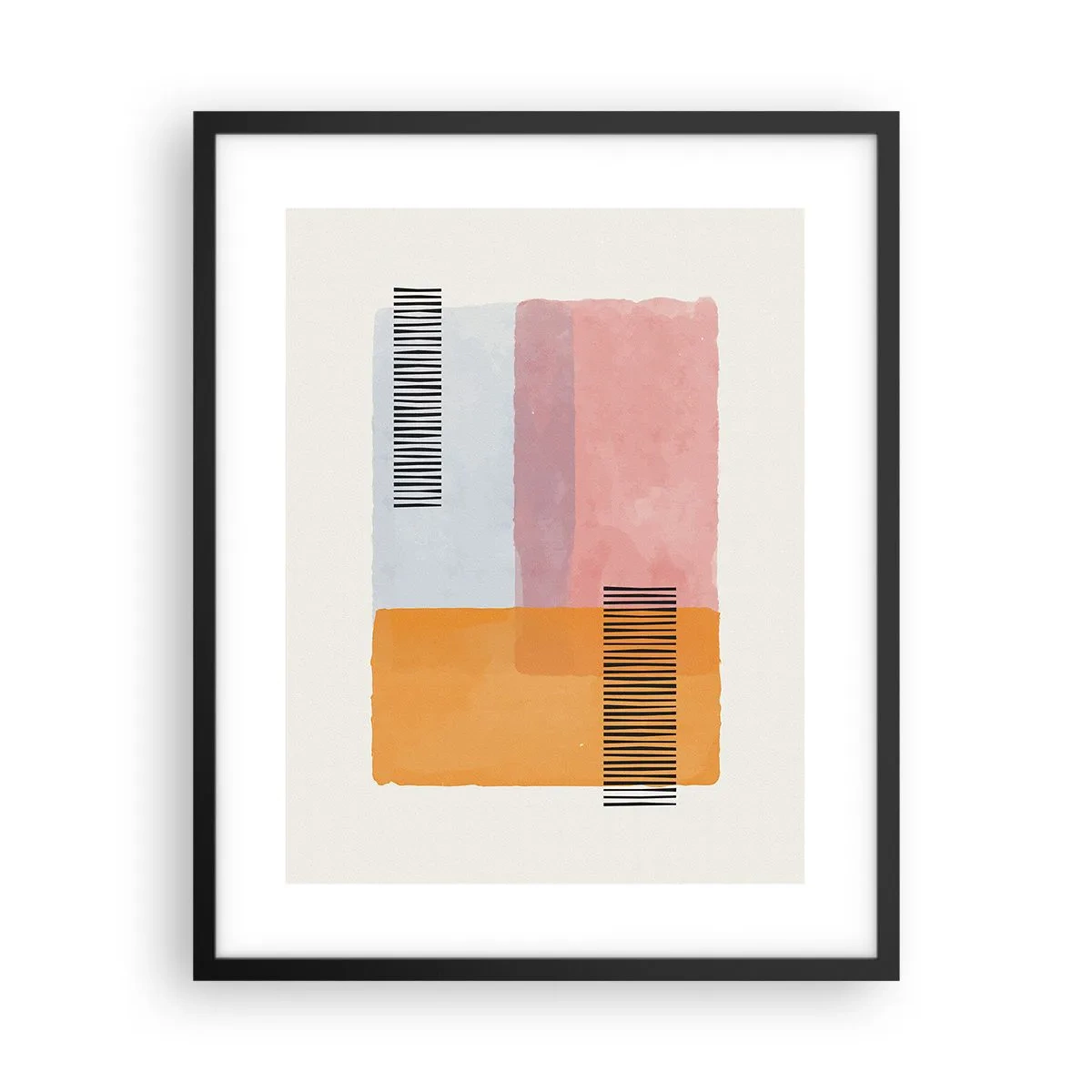 Poszter fehér keretben - Saroktól sarokig - 40x50 cm